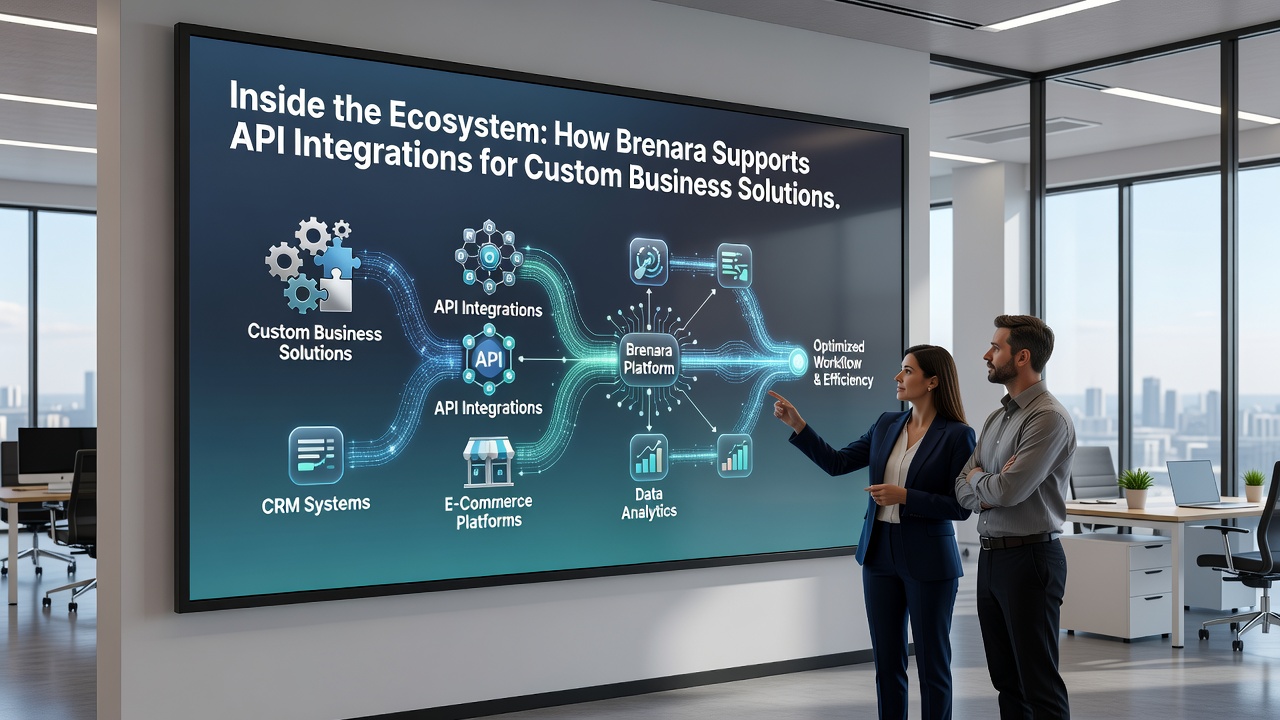 Detailed view of API connection mapping interface within Brenara ecosystem highlighting data transformation rules